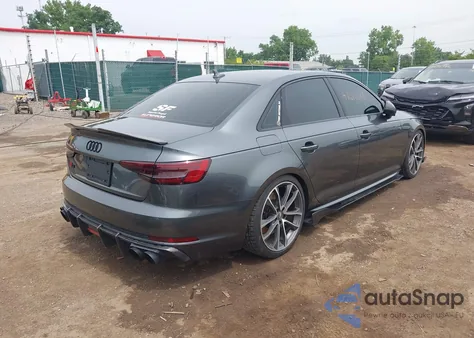 2018 Audi S4 3.0T Premium Plus из США, поврежденный, VIN WAUB4AF45JA001473